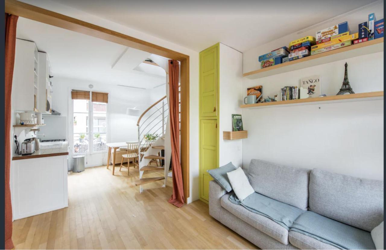 Paris Petit Appartement Lumineux Et Atypique エクステリア 写真