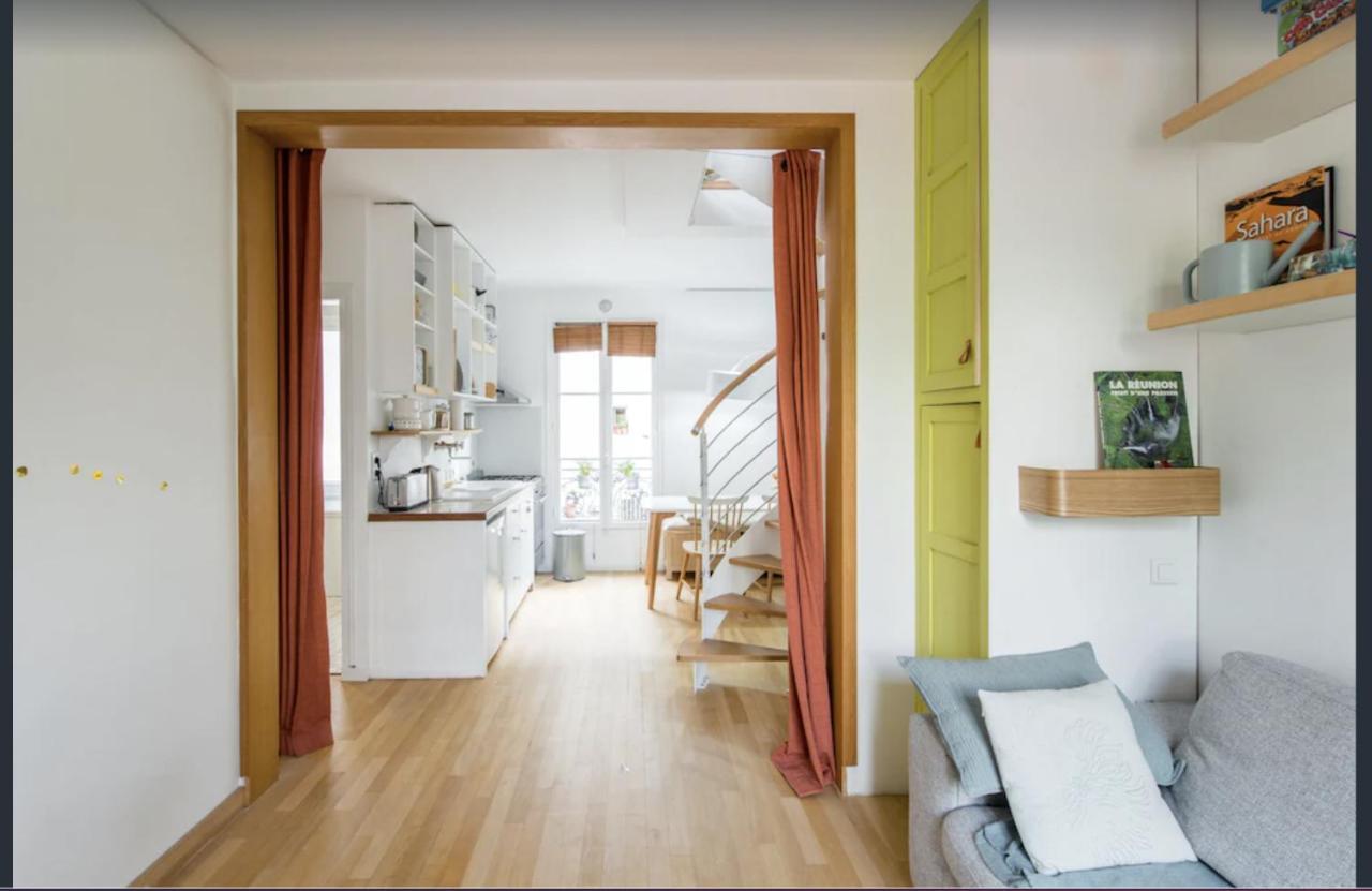 Paris Petit Appartement Lumineux Et Atypique エクステリア 写真
