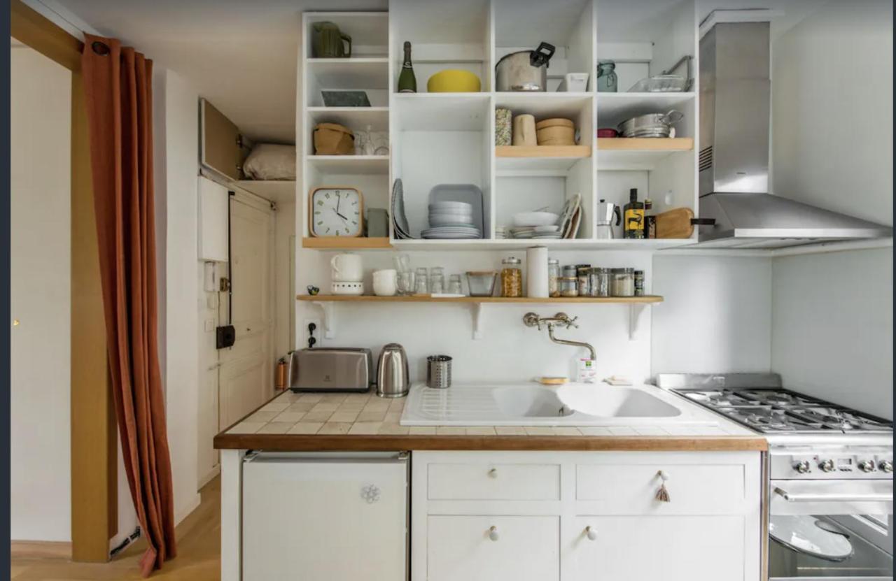 Paris Petit Appartement Lumineux Et Atypique エクステリア 写真