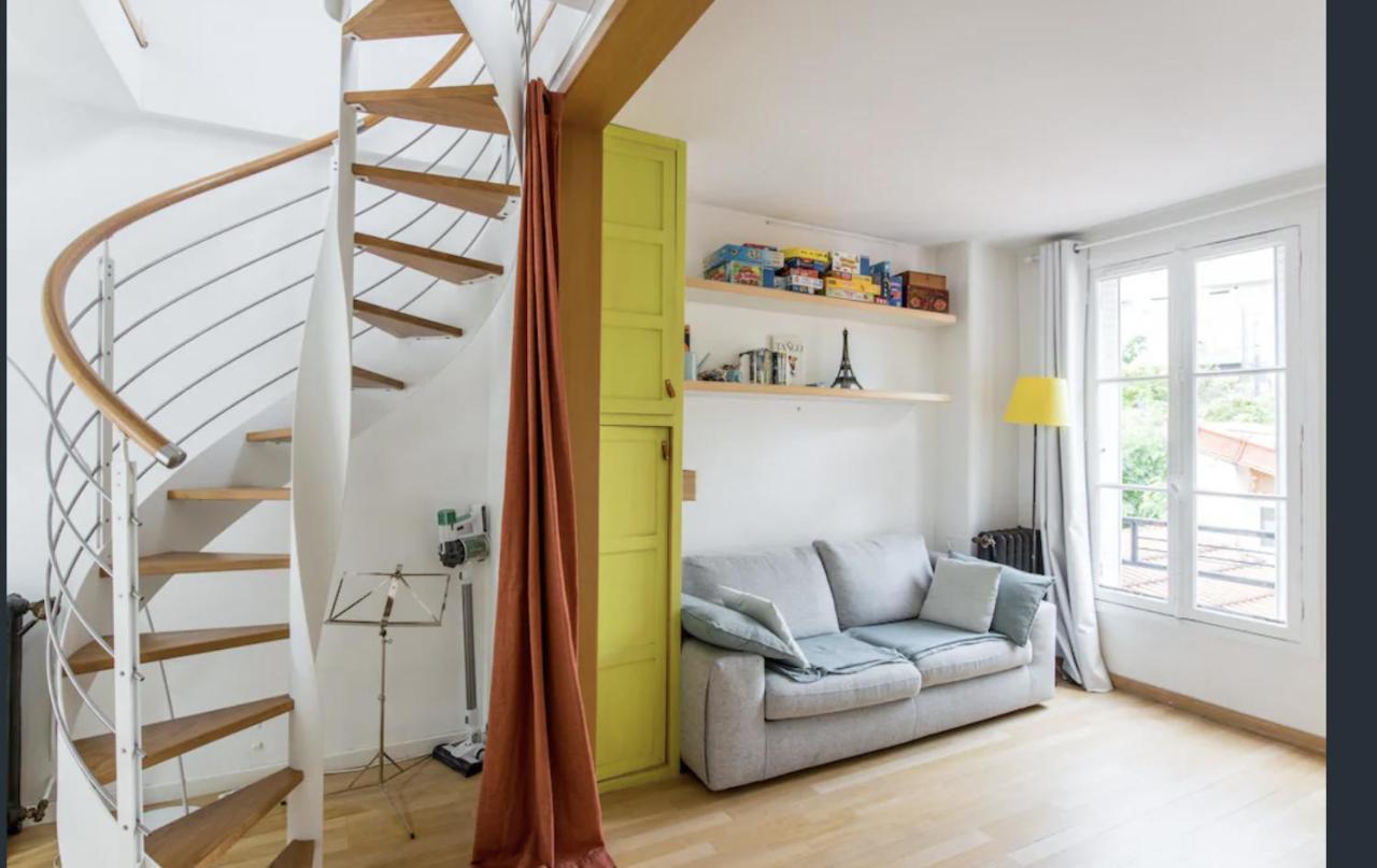 Paris Petit Appartement Lumineux Et Atypique エクステリア 写真