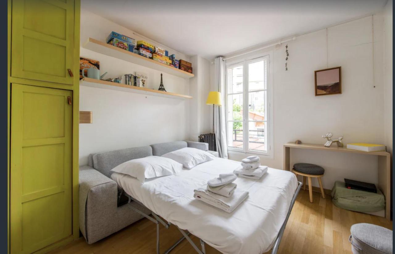 Paris Petit Appartement Lumineux Et Atypique エクステリア 写真