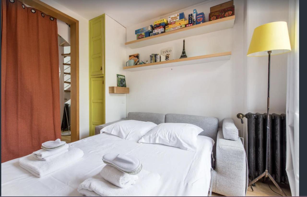 Paris Petit Appartement Lumineux Et Atypique エクステリア 写真