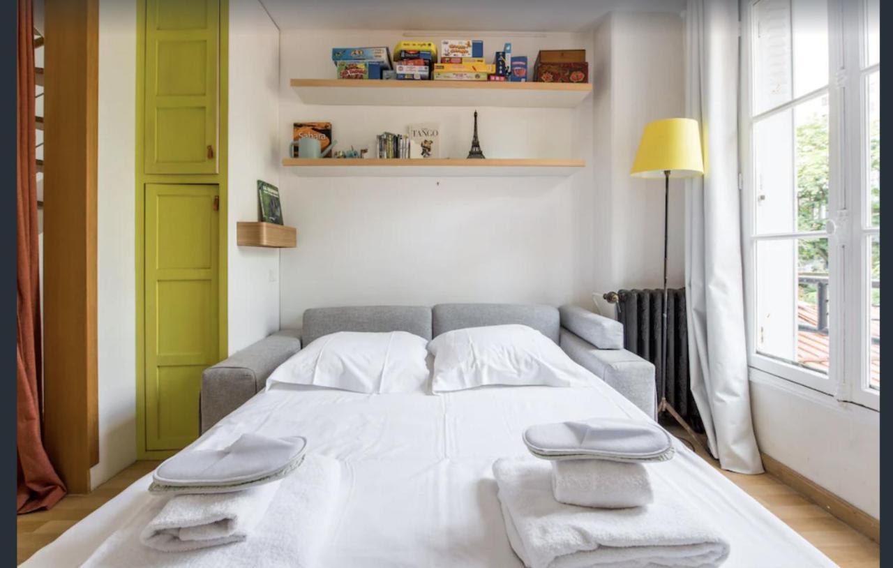 Paris Petit Appartement Lumineux Et Atypique エクステリア 写真